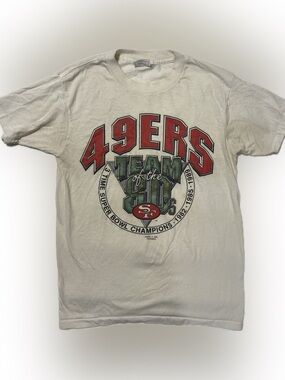 Vintage San Francisco 49ERS 'Team of the 80’s single stitch tee